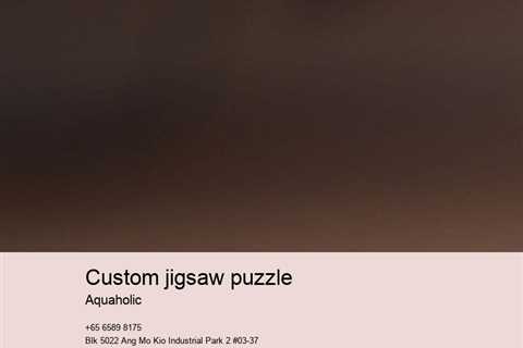 Custom jigsaw puzzle