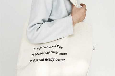 plain tote bag