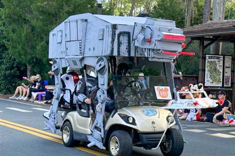 GUYS. There’s an EXCLUSIVE Parade at a Disney World Hotel and Some of These “Floats” Are AMAZING