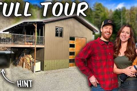 See Inside our OFF-GRID Mountain Home (secrets revealed)