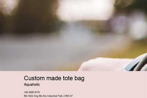 Custom Made Tote Bag