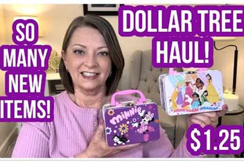 DOLLAR TREE HAUL | BRAND NEW ARRIVALS | $1.25 | THE DT NEVER DISAPPOINTS😁 #haul #dollartree