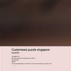 Customised Puzzle Singapore