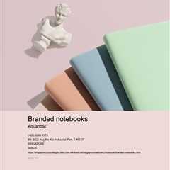 branded notebooks