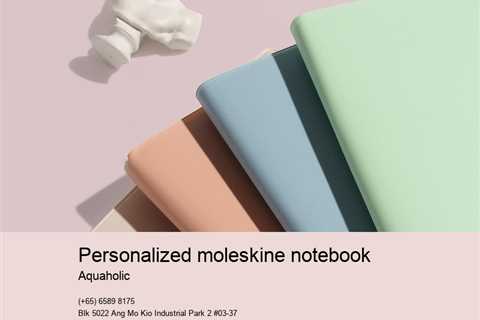 custom moleskin notebook