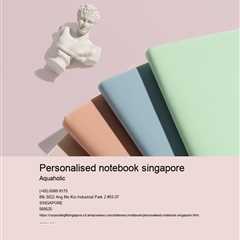 personalised notebook singapore