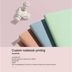 custom notebook printing