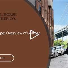 A Stylish Escape: Overview of Leather Weekenders