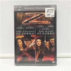 The Mask of Zorro / Legend of Zorro (DVD, 2-Movie Double Feature (2005) - Sealed