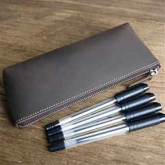 The Complete Buying Guide to Leather Pen Cases